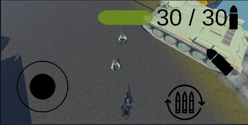 Мобильный top-down action в Unity